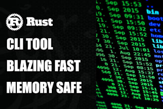 make you a custom cli tool using rust