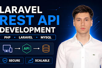 develop a laravel rest API backend