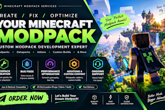 create, fix, and optimize your minecraft modpack, modpack developer
