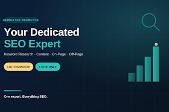 be your dedicated SEO expert for keywords content  links
