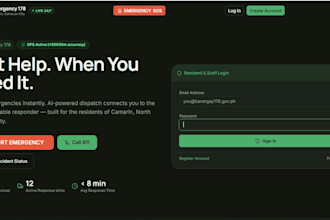 build a responsive admin dashboard and management system