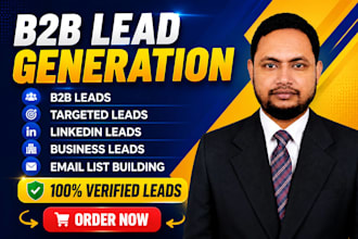 do targeted b2b leads, linkedin leads and email list building