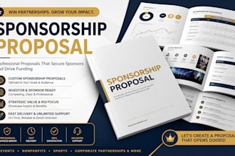 write and design a winning sponsorship proposal