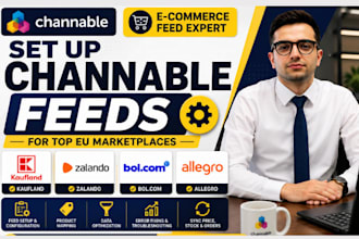 set up channable feeds for kaufland zalando bol com allegro and eu marketplaces