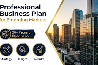 write a professional business plan for yourstartup