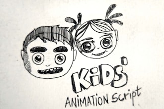 ghostwrite a kids animation script for you