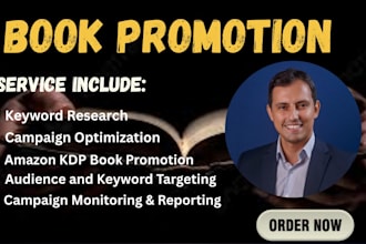 do book promotion, book marketing and book advertising on amazon KDP