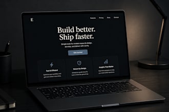 create a simple landing page or small web app