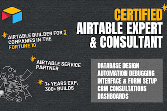 be your expert airtable consultant
