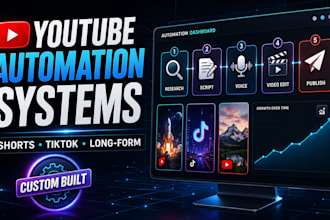 build a custom youtube content automation system