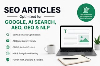 write SEO articles optimized for google, ai search, aeo, GEO and nlp