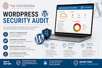 perform a wordpress security audit and vulnerability assessment