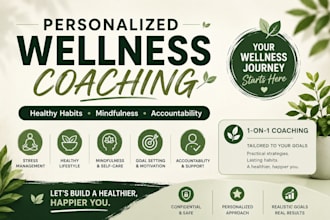 be your wellness coach for a healthier lifestyle