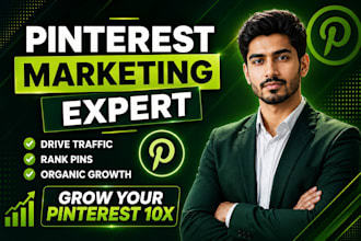 be your pinterest marketing manager and SEO expert