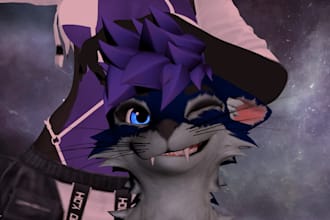 create your custom vrchat furry avatar
