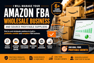 manage amazon fba wholesale and source profitable suppliers