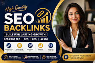 do monthly website local SEO aeo GEO on page off page and link building