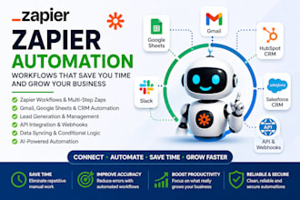 zapier workflow gmail email lead crm google sheets automation api intergration