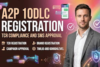 do a2p 10dlc registration tcr compliance