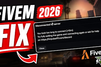 fix fivem server bugs, scripts, crashes, lags and optimize server performance