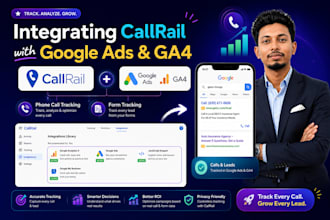 fix and integrate callrail tracking for google ads call conversion, ga4 tracking