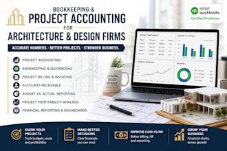 do bookkeeping and project accounting for architecture firms