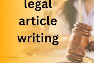 start SEO legal articles and law firm blog