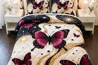 create 3d bedsheet curtain table mat textile design