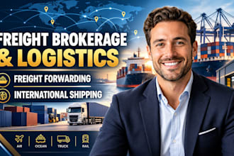 build freight brokerage logistics and provide freight forwarding shipping