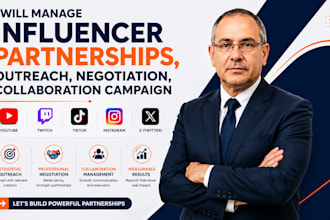 do youtube sponsorship, twitch outreach, for channel partnerships and collab