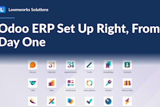 set up and configure your odoo erp with initial customization