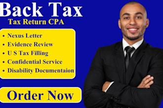 file your us tax returns, back tax, CPA and irs enrolled agent, tax abatement