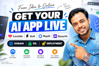 deploy lovable bolt replit or base44 app to vercel with custom domain