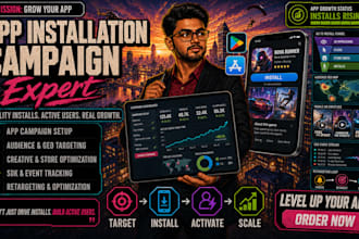 app installation campaign for your app