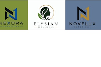 design a unique elegant and modern pictorial logo