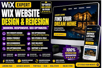 build a luxury real estate idx website for property listings and estate agents