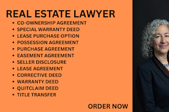 be your ny,ca,florida,texas real estate lawyer for deeds,lease sand title issues