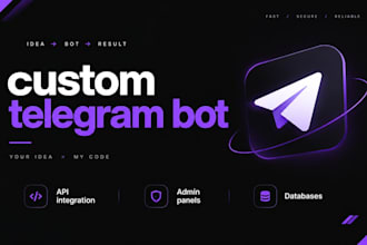 develop your personalized telegram bot