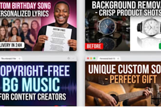 create a personalized song for your special occasion