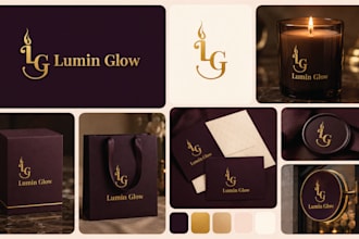 design a professional logo and complete brand launch identity