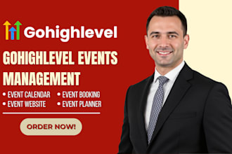 gohighlevel event website ghl event planner ghl event booking ghl webinar funnel