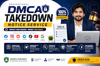 delete remove takedown facebook instagram reddit telegram tiktok yt under dmca