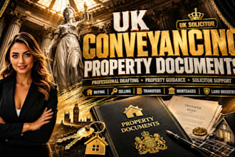 provide uk conveyancing document review, drafting and property guidance