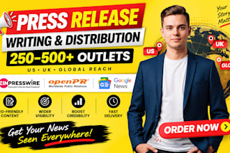 do US UK press release pr distribution via ein presswire news release