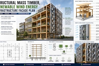 do structural mass timber, renewable wind energy infrastructure facage plan