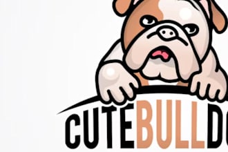 create creative and good looking dog logo design