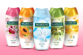 design personal care product label and packaging skincare and haircare wrapper