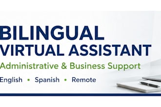 provide bilingual virtual assistant services