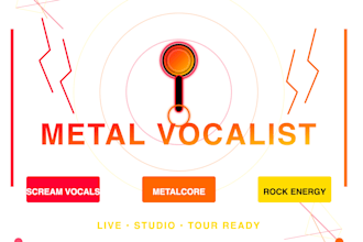 be metal singer, female rock singer, metal vocalist, scream vocals and metalcore