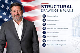 provide structural permit drawings for engineer stamp and seal